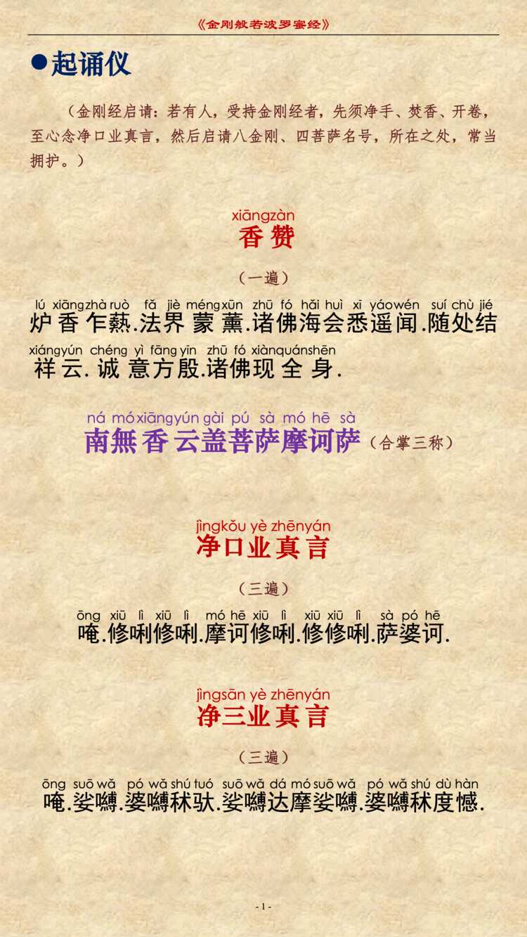 金刚经第3品 - 大乘正宗分