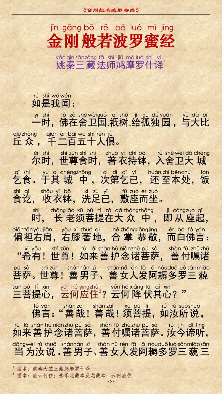 金刚经第7品 - 无得无说分