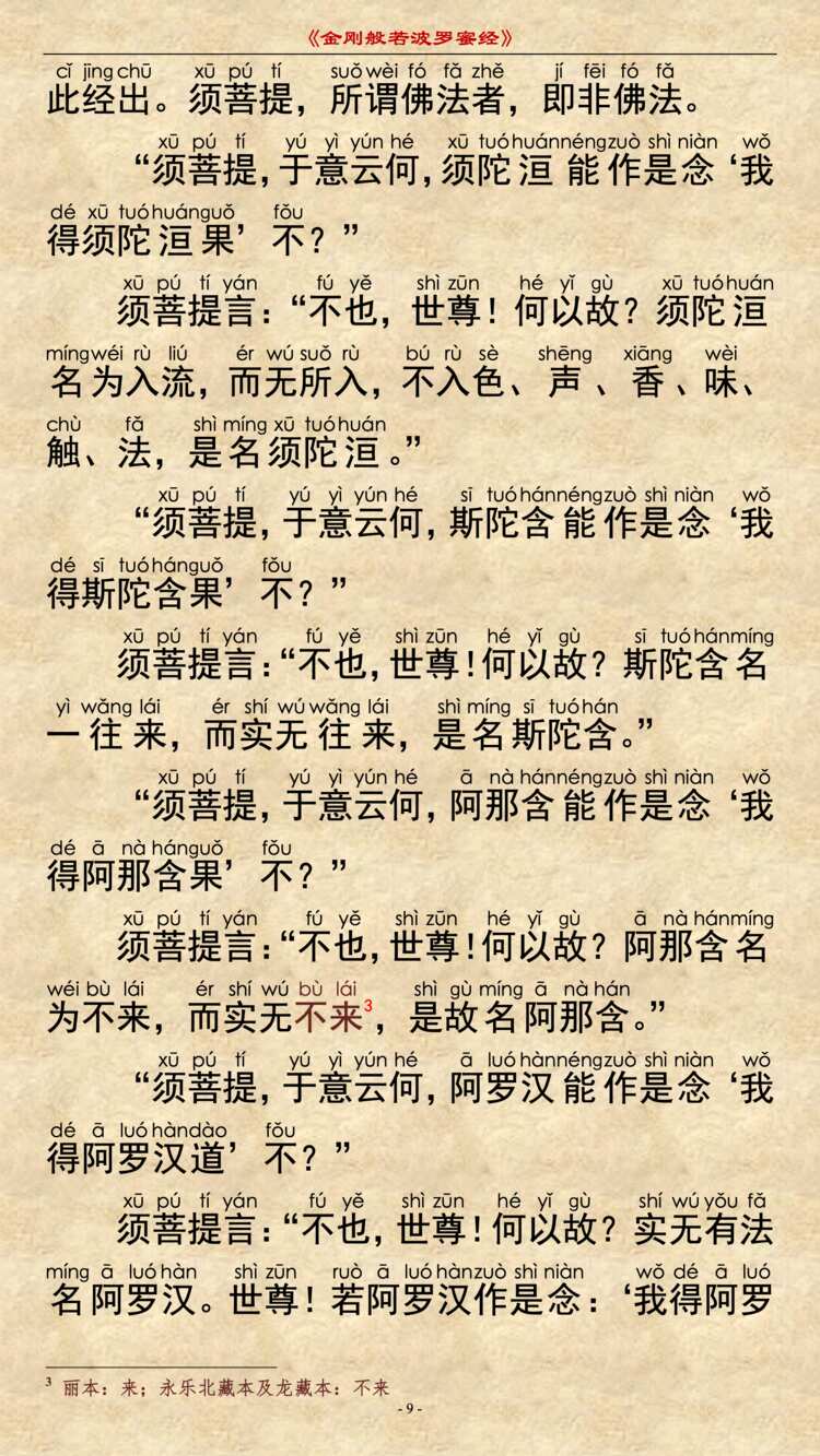 金刚经第11品 - 无为福胜分