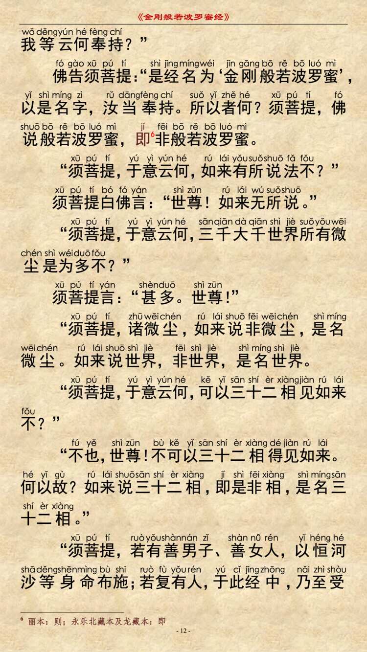 金刚经第14品 - 离相寂灭分