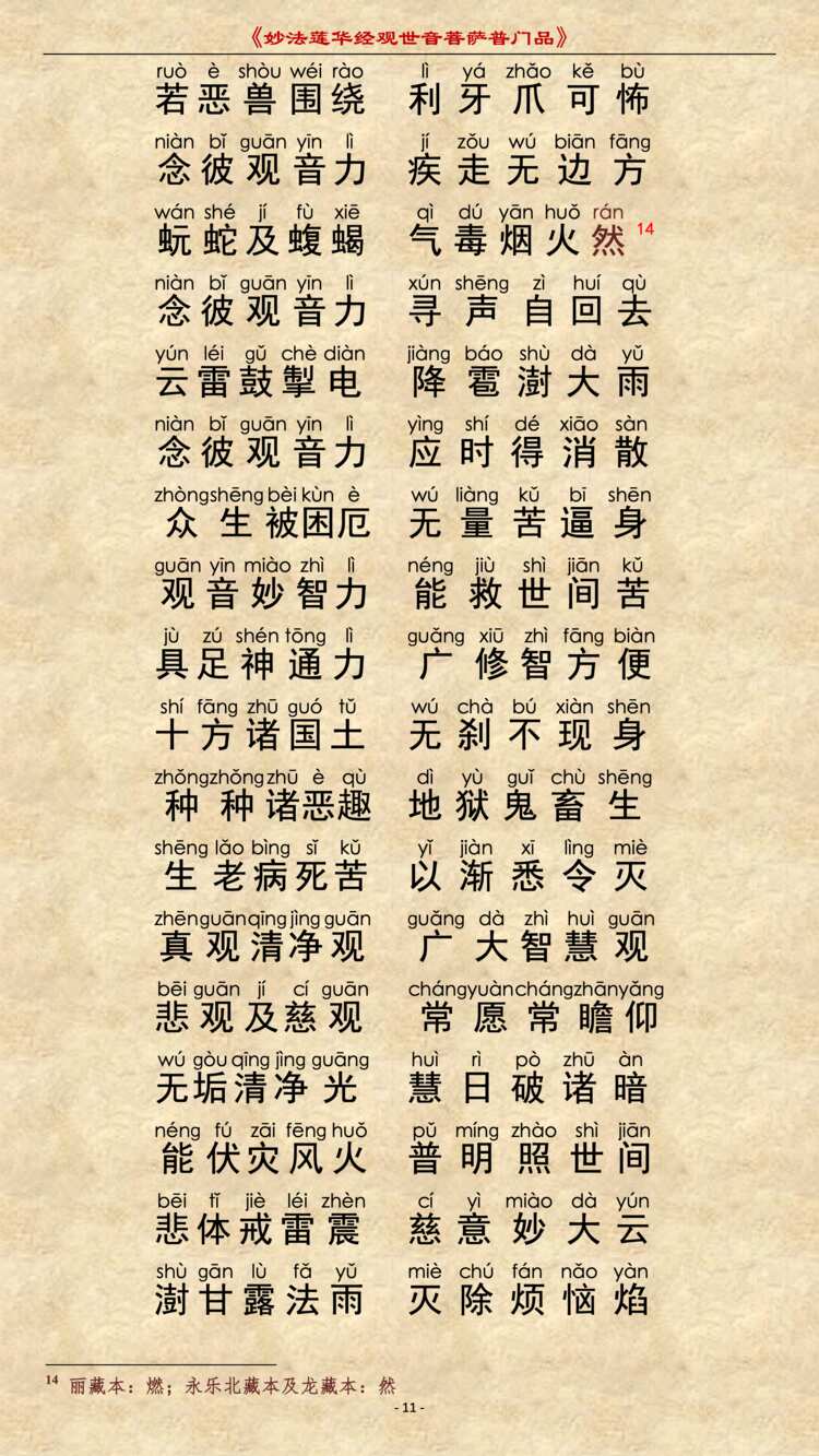 普门品14