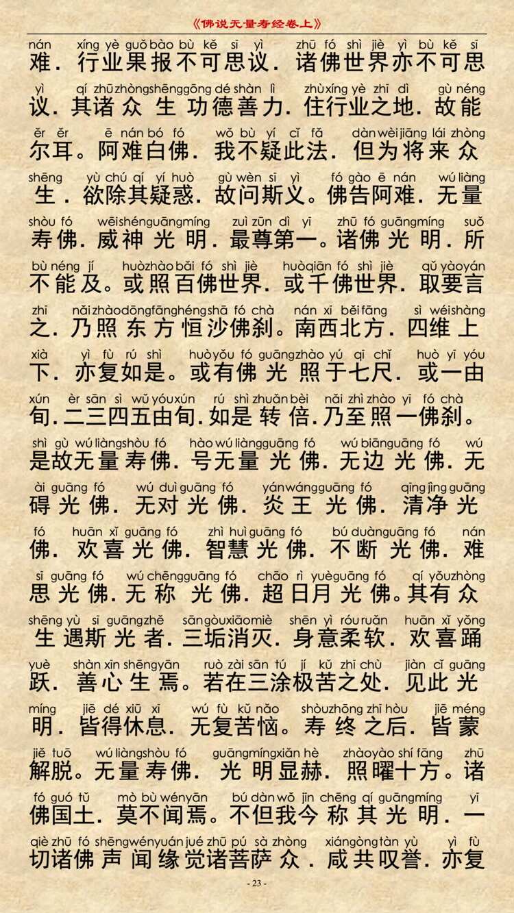 无量寿经卷上22