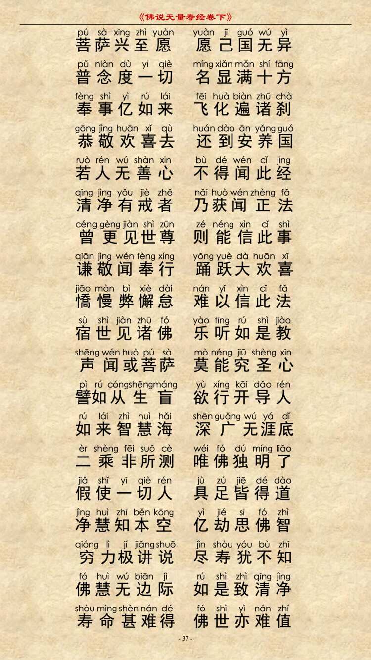 无量寿经卷下5