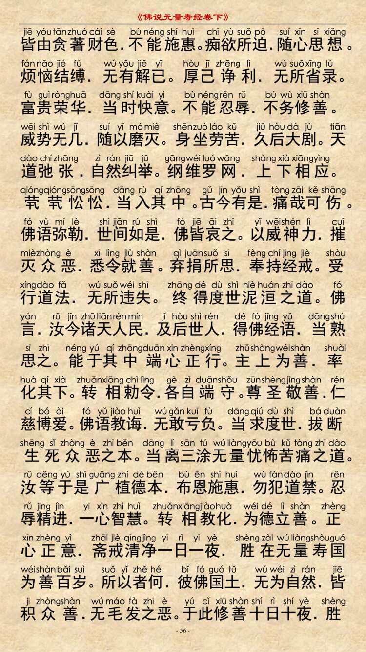 无量寿经卷下24