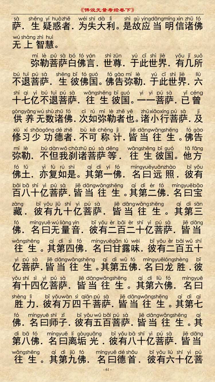 无量寿经卷下29