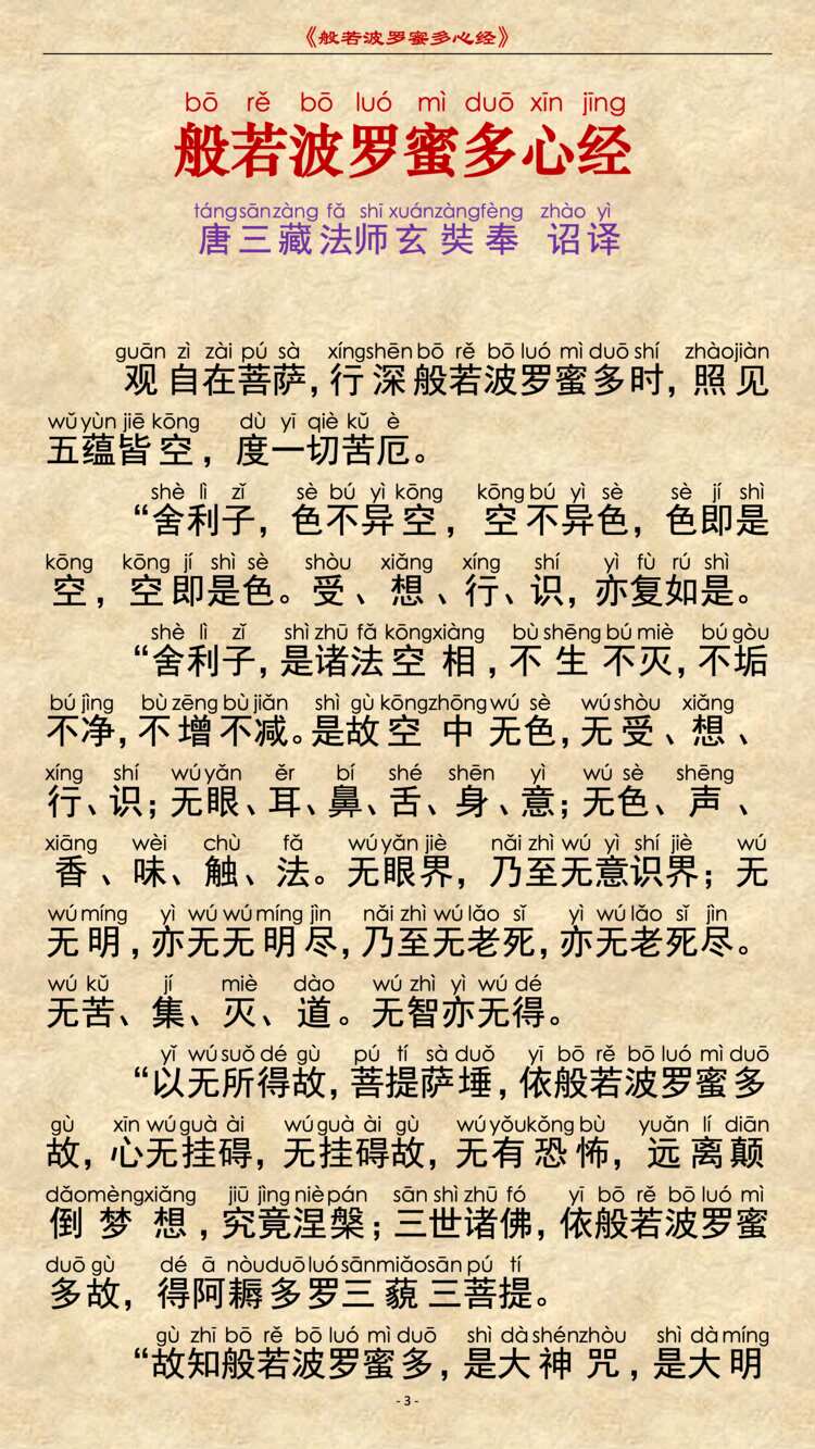 心经图解1 - 观音菩萨说法